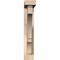 Ekena Millwork Balboa Block Smooth Bracket w/ Offset Brace, Douglas Fir, 3 1/2"W x 16"D x 20"H BKT0402X16X20BOA05SDF - alternate 4